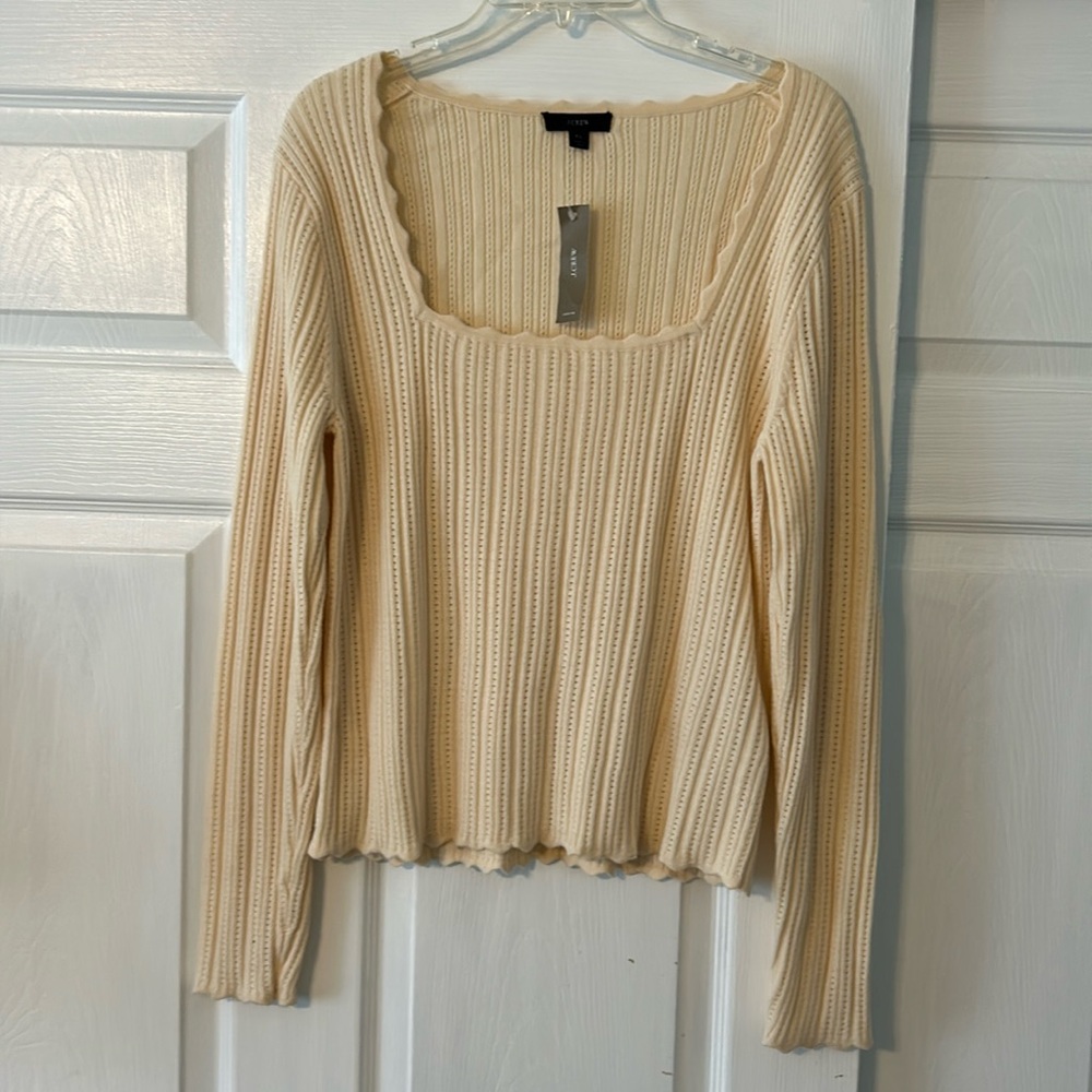 Jcrew Cable-knit   sweater